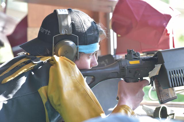 Der Ammerswiler Joshua Dahl sicherte sich mit dem letzten Schuss im U21-Finalausstich den Sieg. Foto: wr