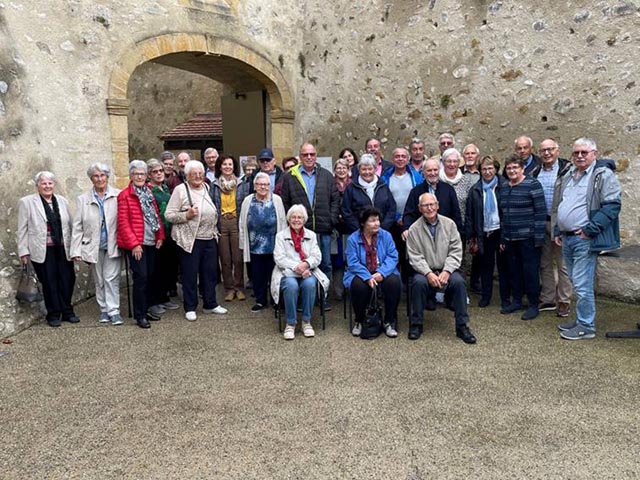 Die Senioren für Senioren Möhlin besuchten unter anderem das historische Museum Grandson. Foto: zVg