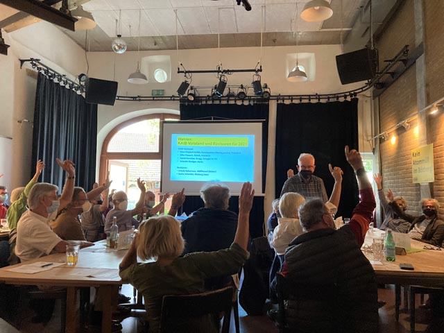  Die Jahresversammlung des Vereins KAIB fand im Meck Frick statt. Foto: zVg