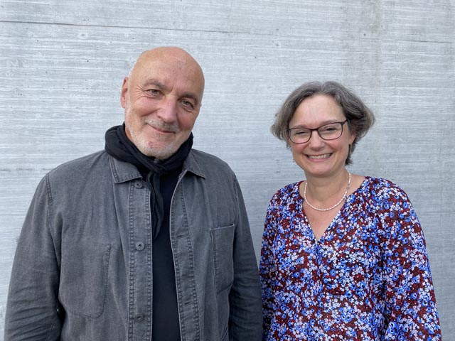 Referent Dr. Christian Hawellek und Marte-Meo-Supervisorin Claudia Berther. Foto: zVg