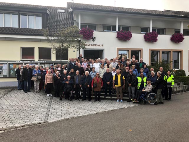 81 Seniorinnen und Senioren folgten der Einladung zum Ausflug. Foto: zVg