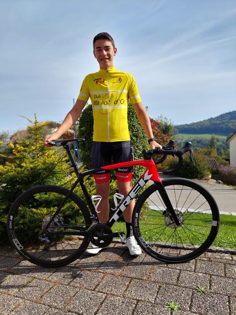 Lars Emmenegger im Maillot d'Or. Foto: zVg