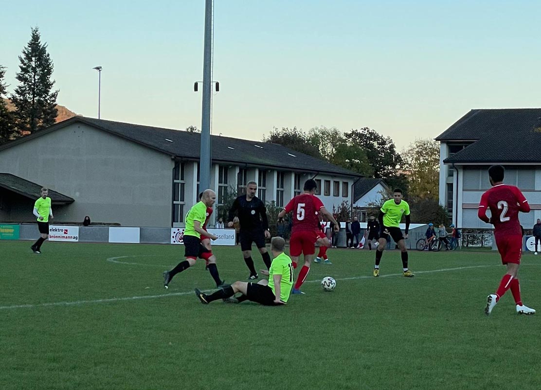 Enttäuschende Niederlage für FC Wallbach-Zeiningen in Sissach. Foto: zVg