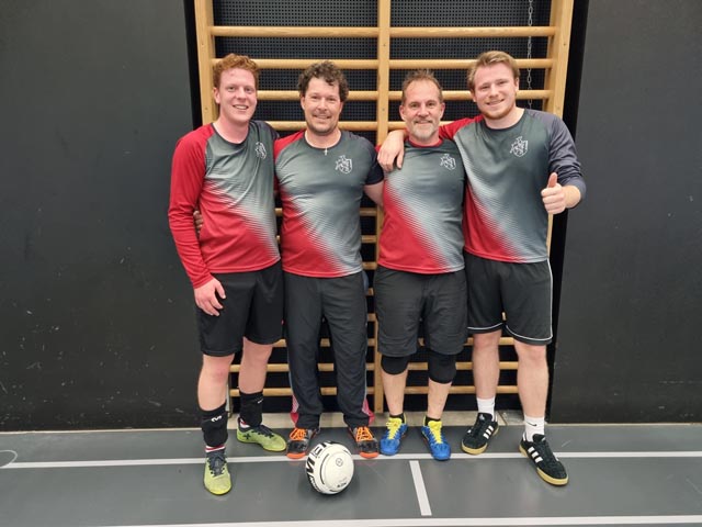 Das Teams G-O 1 gewann das Heimturnier. Foto: zVg