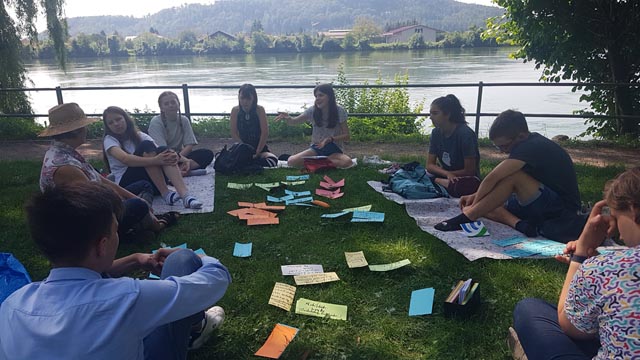 Auch die Jugend hat eine Meinung zur Entwicklung des Sisslerfelds. Foto: zVg