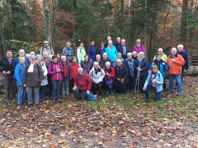 46 Wanderer nahmen an der Sternwanderung teil. Foto: zVg