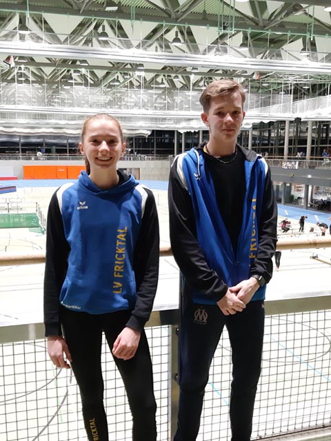 Talentierter Nachwuchs: Leonie Hoenke und Simon Hochreuter. Foto: Stefan Hoenke