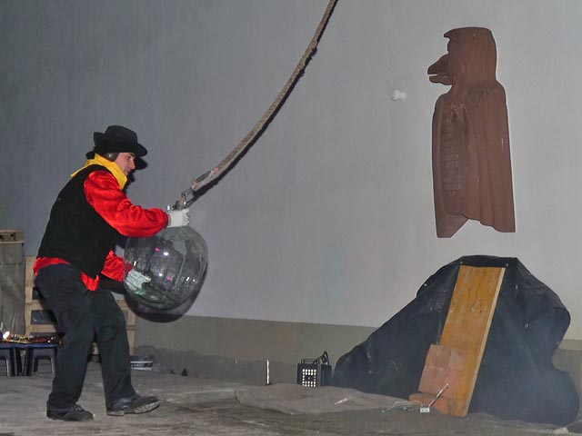 Nur noch wenige Sekunden und der Halejoggeli ist frei. Foto: Jörg Wägli