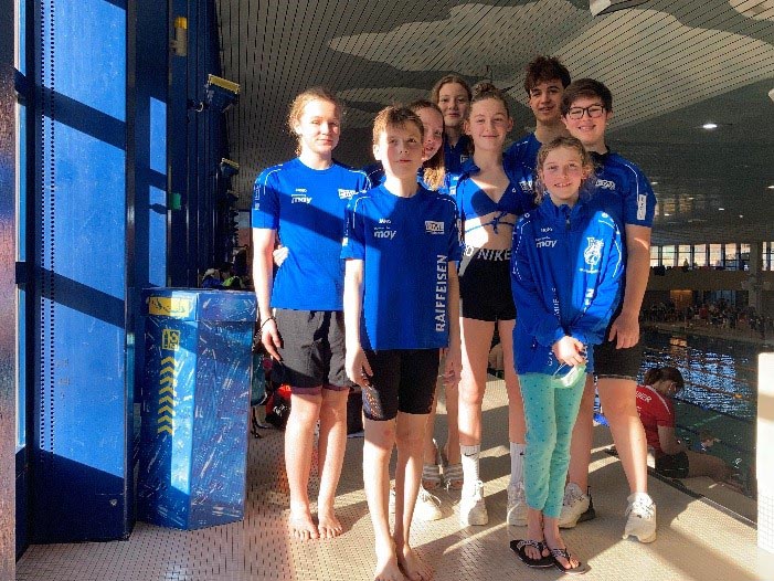 Die Schwimmerinnen und Schwimmer des SC Fricktal. Foto: zVg