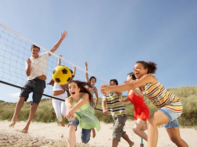 Die Bewegung kann auch spielerisch erfolgen und grossen Spass bereiten. Foto: zVg