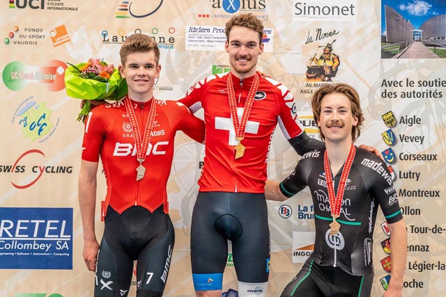 Fabian Weiss (links) durfte sich über den zweiten Platz im Pinktefahren freuen. Foto: zVg