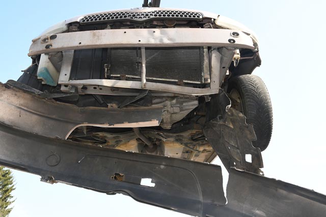 Bei dem schweren Unfall in Hornussen kam ein 22-jähriger Mann ums Leben. Foto: Polizei