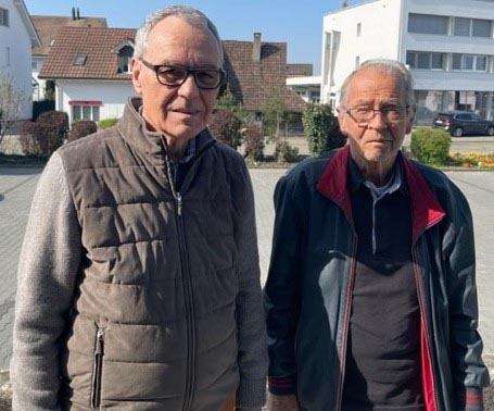 Roland Bettex und Hans Freistaedter. Foto: zVg