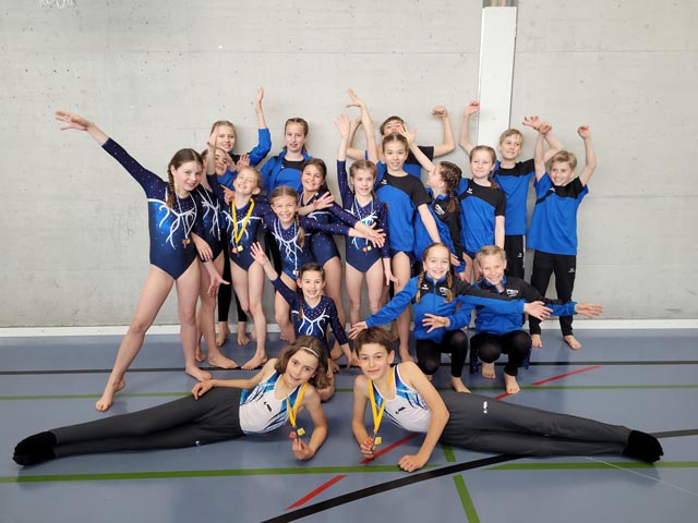 Die Geräteturnerinnen und -turner aus Wölflinswil sind erfolgreich in die Saison gestartet. Foto: zVg