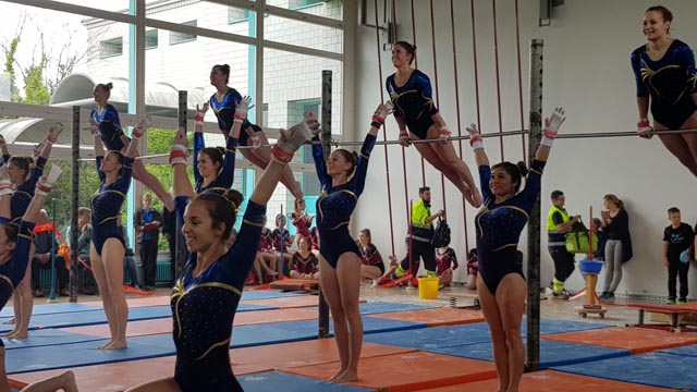 Am Sportevent in Stein werden rund 700 Turnende erwartet (Impressionen vom letzten «steinmalig.»). Foto: zVg