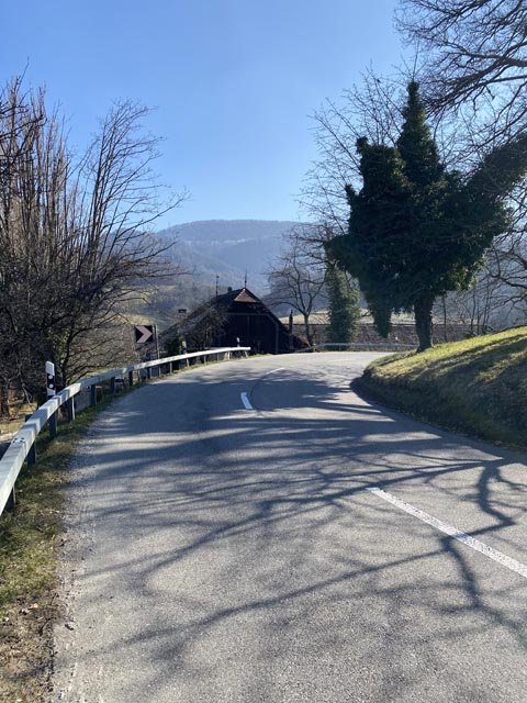 Im Bereich der Oberen Marchmatt zwischen Reigoldswil und Bretzwil werden zwei neue Stützmauern erstellt. Foto: zVg