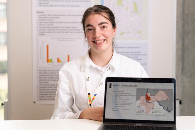 Olivia Sieber aus Rheinfelden erntete ein «sehr gut» Foto: zVg