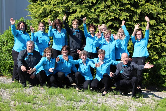 Das Harmonika-Orchester Möhlin. Foto: zVg
