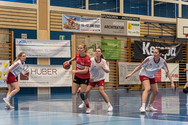 Kreisläuferin Tamara Treyer. Foto: zVg