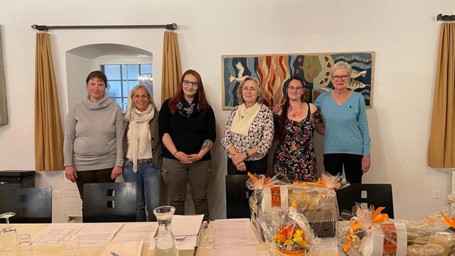 v.l. Fabienne Wernle, Corinne Mazzi, Delia Erb, Kathrin Grüter, Beatrice Enzmann, Carla Leuzinger. Foto: zVg