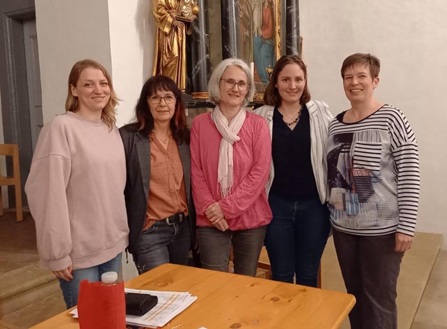 Der neue Vorstand des Frauenbunds Hornussen. Foto: zVg