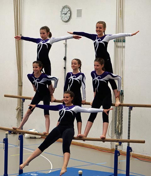 Schlussbild einer Gruppe von drei. Foto: zVg