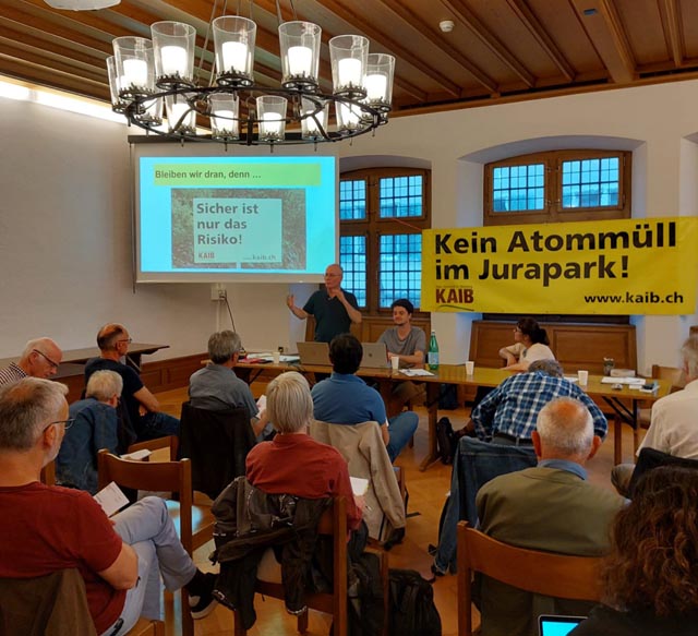 Die KAIB Jahresversammlung in Brugg. Foto: zVg