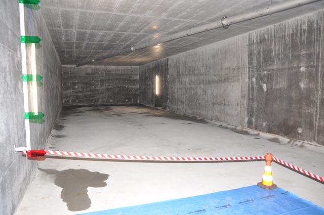 Eine der beiden 650m3-Kammern des neuen Reservoir. Foto: Jörg Wägli