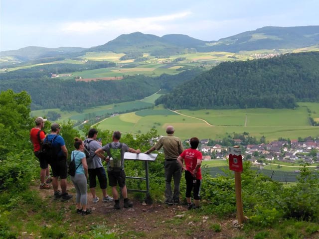 Hoch hinaus: Auf Platz sechs kletterten die Wittnauer beim Coop Gemeindeduell. Foto: zVg