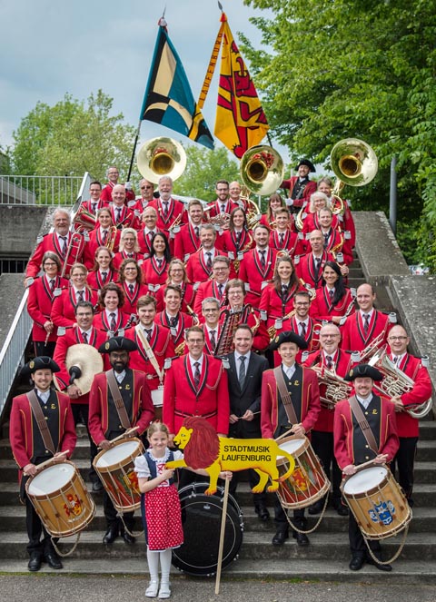 Die Stadtmusik Laufenburg tritt am Sonntag im Rehmann-Museum auf. Foto: zVg