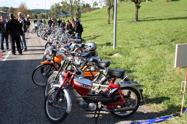 Am Samstag gehört Zeihen wieder ganz den «Töffli-Buebe». Foto: zVg