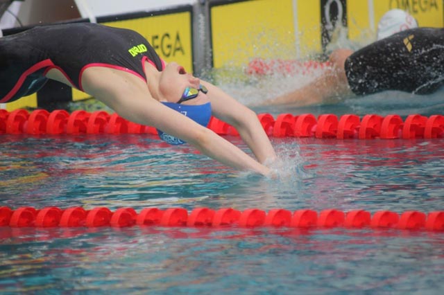 Linda Egger über 200m Rücken. Foto: zVg