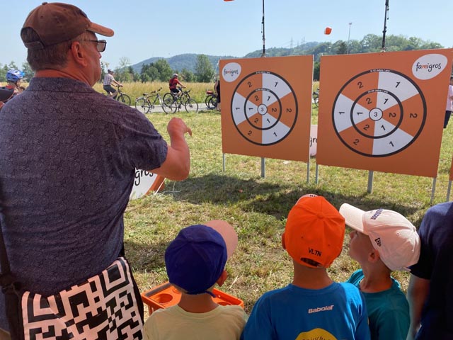 Das Ziel im Blick. Foto: Sonja Fasler