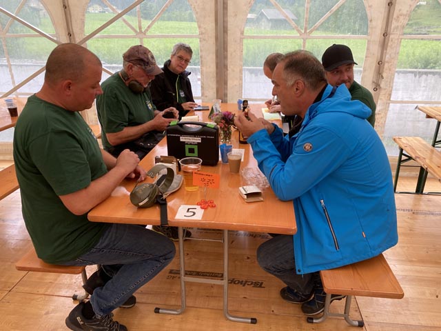 Stärkung für den nächsten Stich. Foto: zVg