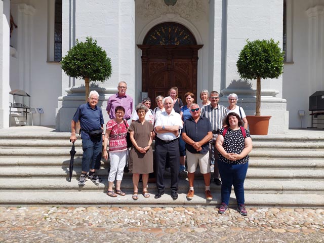 Interessante Einblicke bekamen die Sakristanen im Kloster St. Urban. Foto: zVg