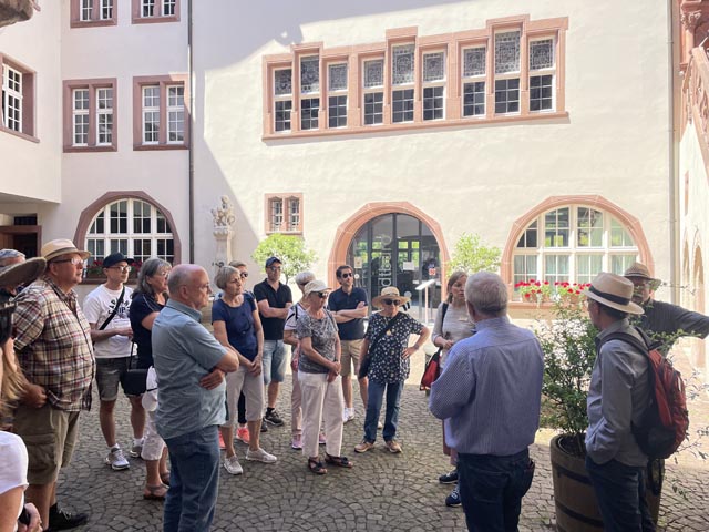 Der Jahresausflug des Fördervereins Tourismus Laufenburg führte nach Rheinfelden. Foto: zVg