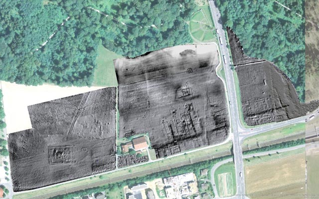 Eine Aufnahme der «verlorenen Stadt» in Lenzburg. Foto: zVg