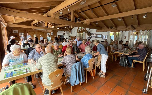 Die Senioren für Senioren Möhlin genossen ihren Ausflug auf den Seelisber. Foto: zVg