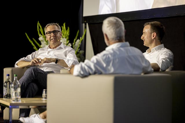 Klinikleitung im Interview VIP-Jubiläumsanlass der Reha Rheinfelden. Foto: zVg