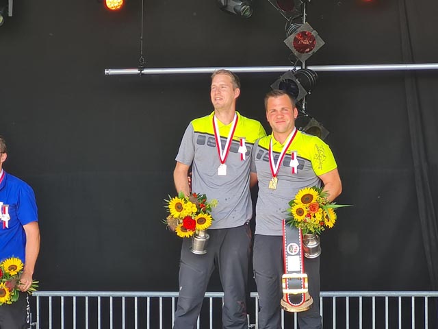 Nico Häusler und Stefan Knecht wurden Eidg. Schweizermeister in der Königsklasse. Foto: zVg