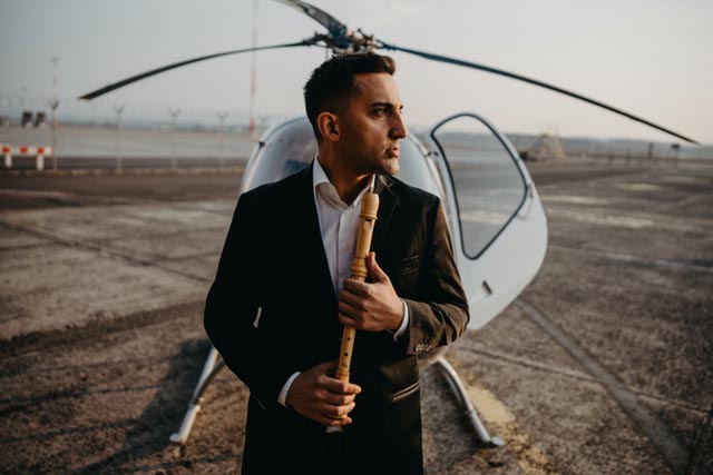 Isaac Makhdoomi spielt Vivaldi. Foto: zVg