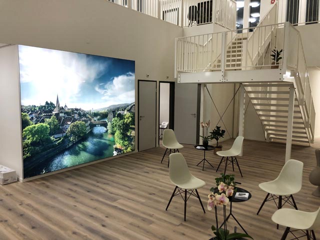 Eingangsbereich des Aussenstandorts. Foto: zVg