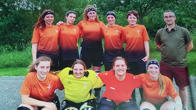 Die Damenmanschaft des RHC Gipf-Oberfrick darf sich über die Vizemeisterschaft freuen. Foto: zVg