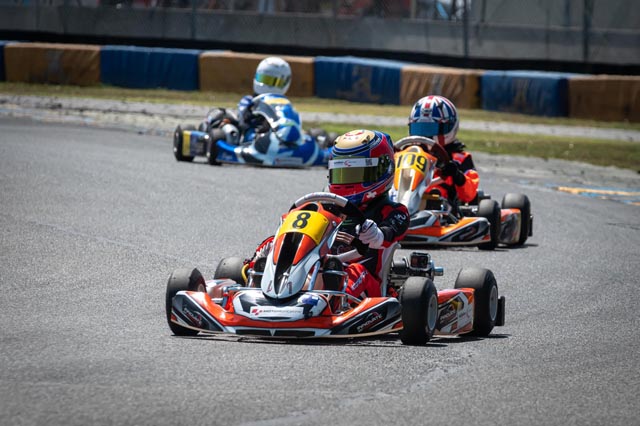 Auf der Strecke ist Victoria Philipp voll dabei. Foto: zVg