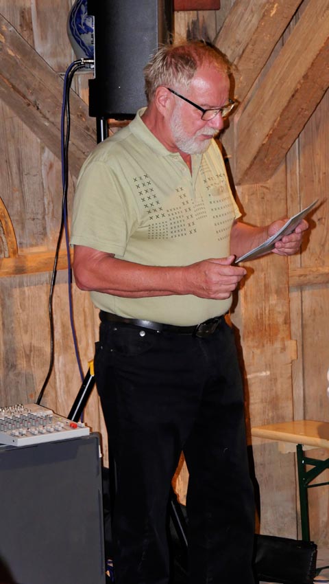 Grusswort des Gemeindeammannes Thomas Rohrer. Foto: Amandus Brogle