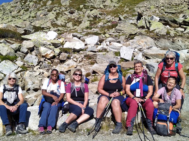 Die Frauen des FTV Obermumpf auf der Turnfahrt. Foto: zVg