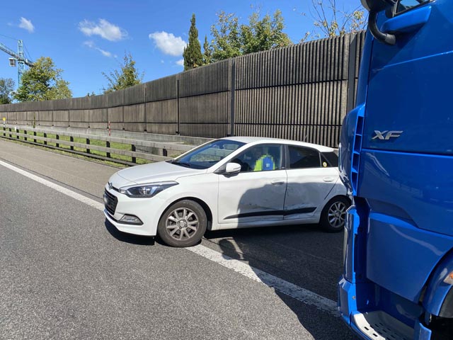 Unfall in Neuenhof. Foto: Polizei AG