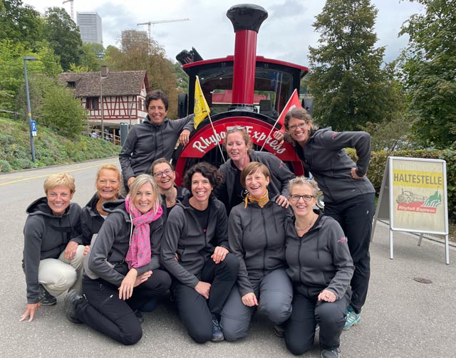 Die Frauen des FTV Herznach-Ueken besuchten die Ostschweiz. Foto: zVg