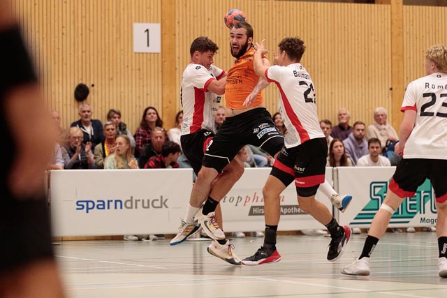  Der TV Möhlin erkämpfte sich in Magden die erhofften zwei Punkte. Foto: zVg