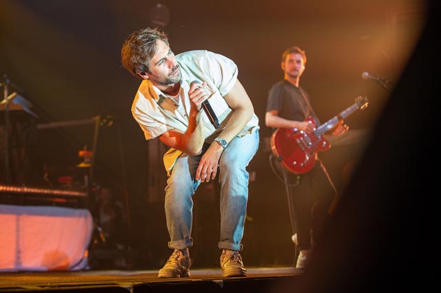 Max Giesinger sorgte für einen grandiosen Festivalauftakt. Foto: Atelier Cliq/Lightspots.ch